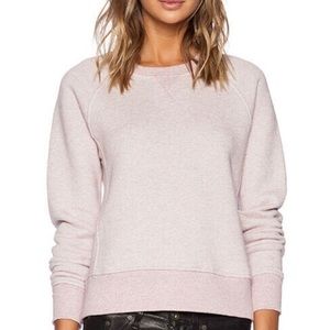 Rag & Bone Langford Sweatshirt Antique Rose Pink S